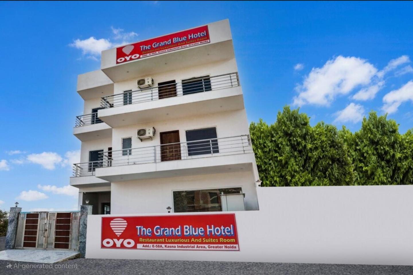 The Grand Blue Hotel Greater Noida Ngoại thất bức ảnh