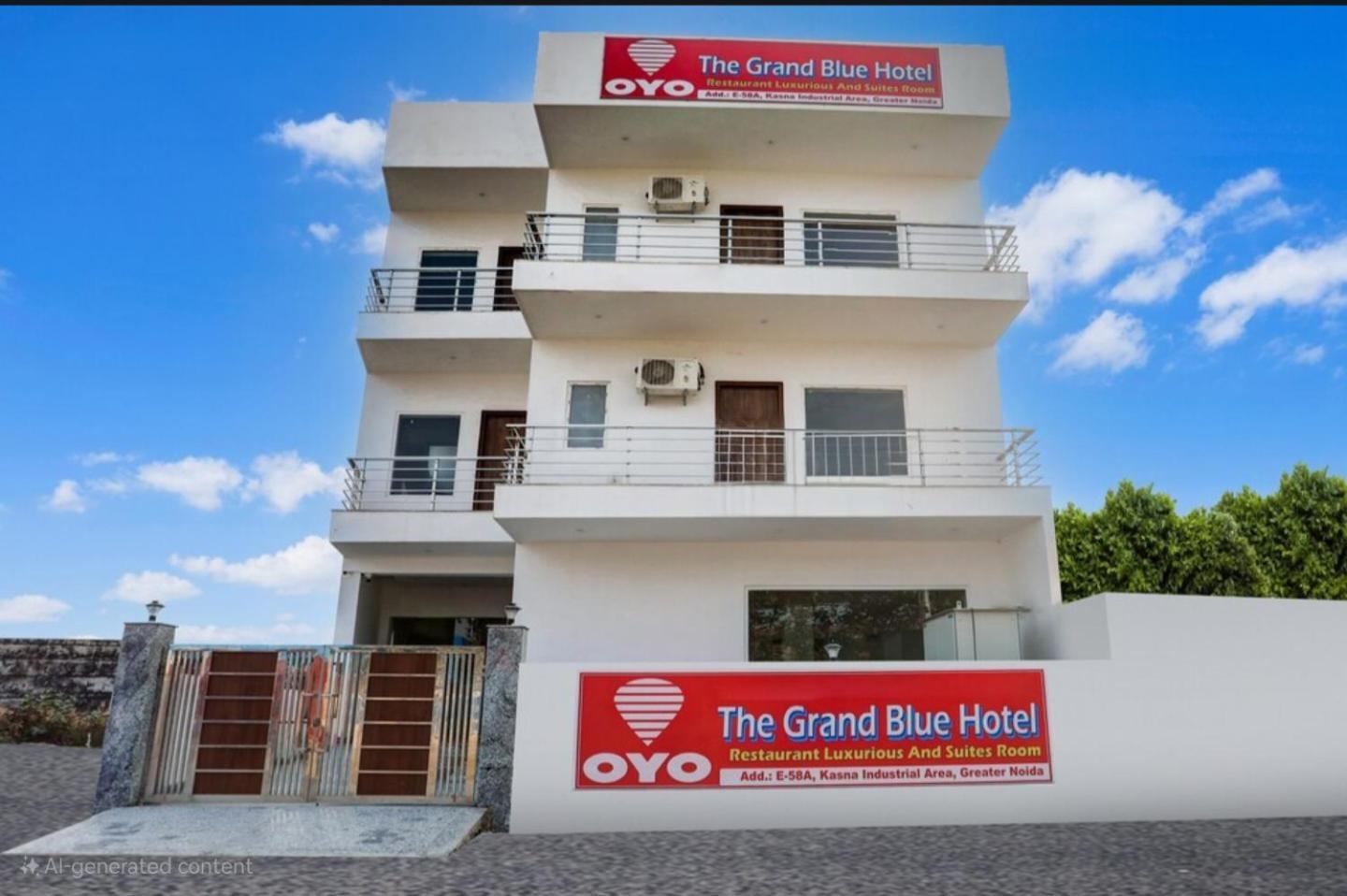 The Grand Blue Hotel Greater Noida Ngoại thất bức ảnh